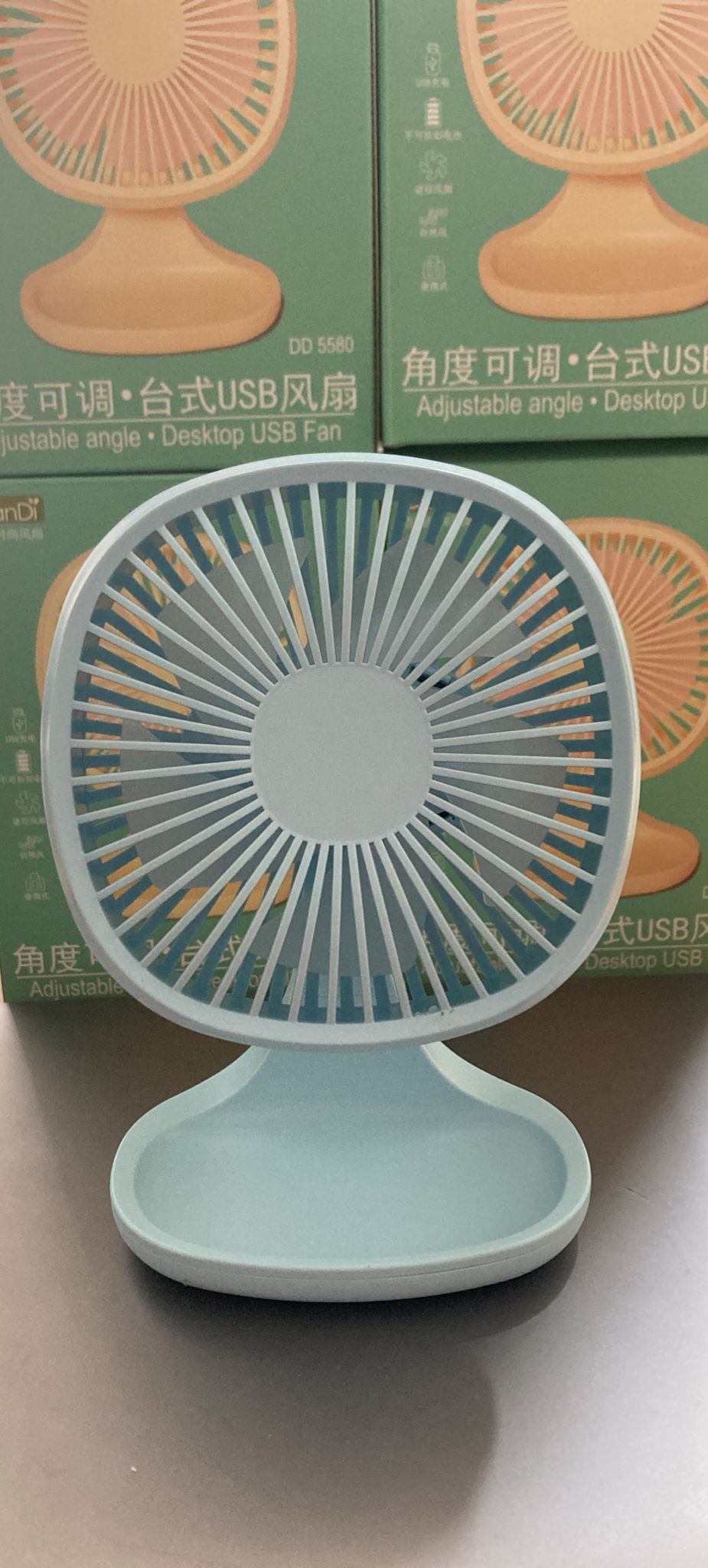 Bilişim Burada YM88192A DD5580 Masaüstü Oynar Başlıklı Fan Mavi